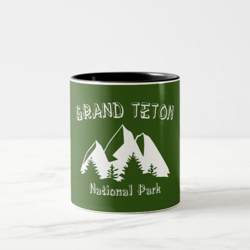Grand Teton National Park Two_Tone Coffee Mug