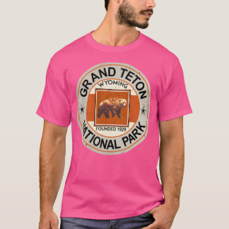Grand Teton National Park Wyoming Bear Mountains T T-Shirt