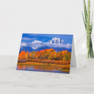 Grand Teton National Park Wyoming Card