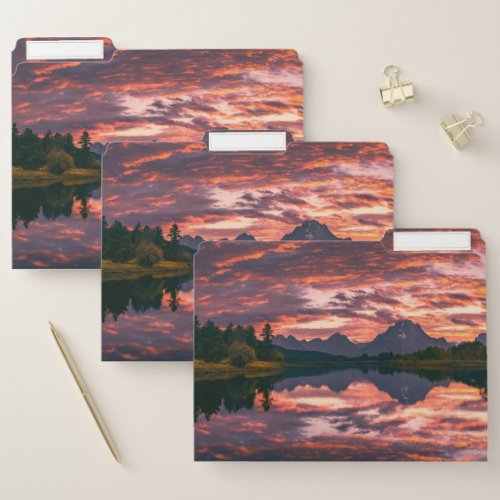 Grand Teton National Park Wyoming File Folder