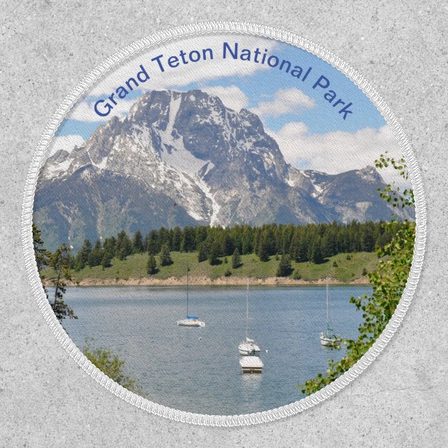 Grand Teton National Park Wyoming Patch (Front)