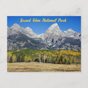 Grand Teton National Park, Wyoming Postcard