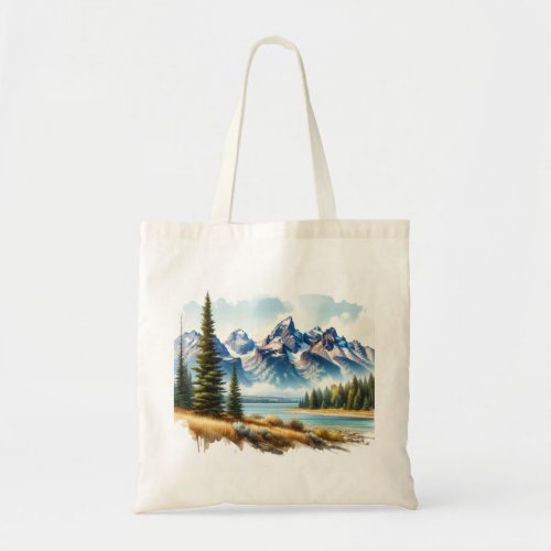 Grand Teton National Park Wyoming Tote Bag