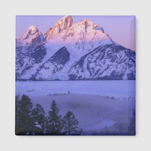 GRAND TETON NATIONAL PARK WYOMING USA Fog  Magnet