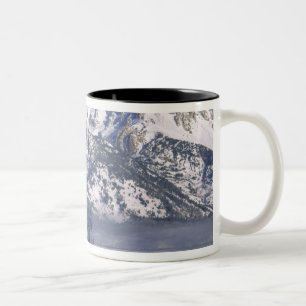 GRAND TETON NATIONAL PARK, WYOMING. USA. Fog & Two-Tone Coffee Mug