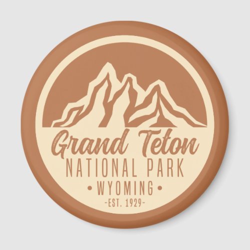 Grand Teton National Park Wyoming USA Magnet