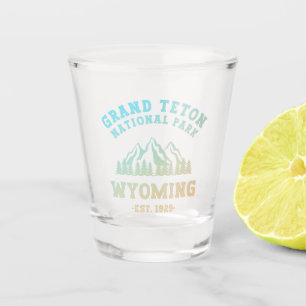 Grand Teton National Park Wyoming USA  Shot Glass