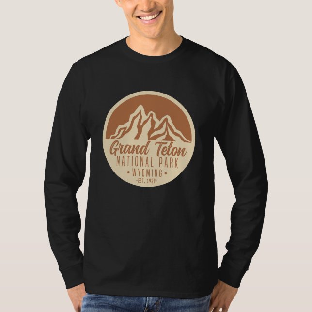 Grand Teton National Park Wyoming USA T-Shirt (Front)