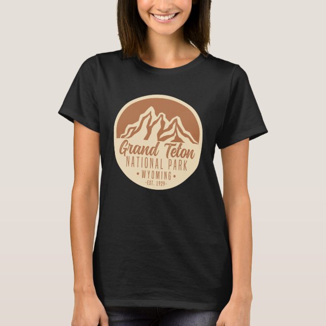 Grand Teton National Park Wyoming USA  T-Shirt (Front)