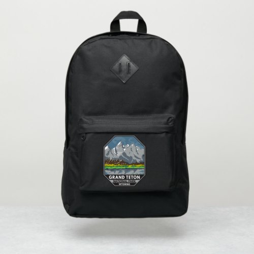 Grand Teton National Park Wyoming Vintage Port Authority Backpack