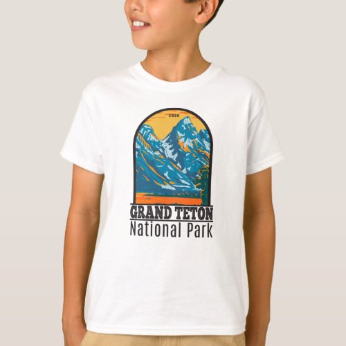 Grand Teton National Park Wyoming Vintage T_Shirt