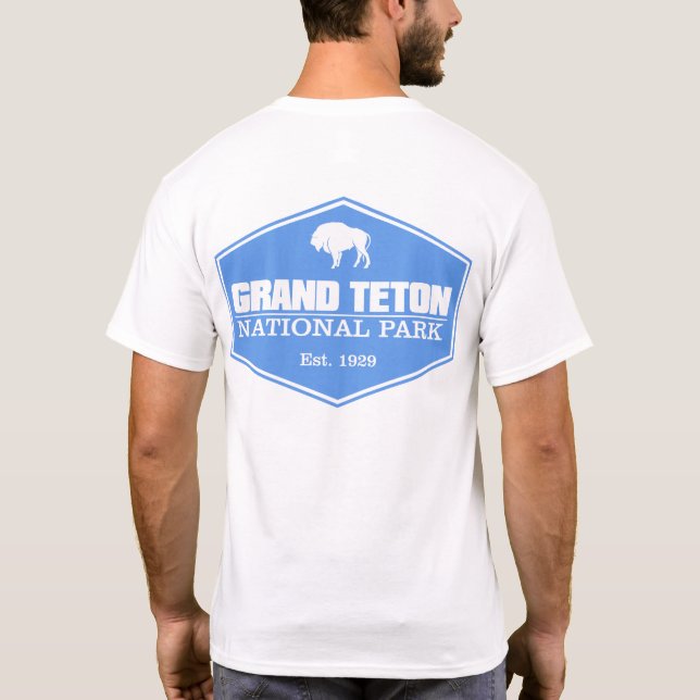 Grand Teton NP 3 T-Shirt (Back)