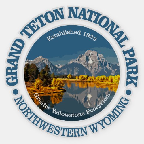 Grand Teton NP Sticker