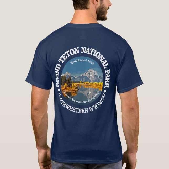 Grand Teton NP T-Shirt (Back)
