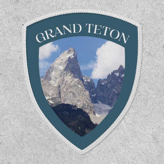 Grand Teton Patch, National Park Badge (Front)