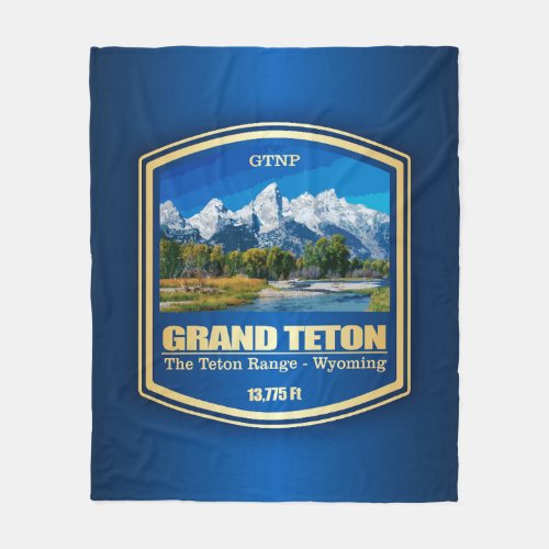 Grand Teton PF Fleece Blanket
