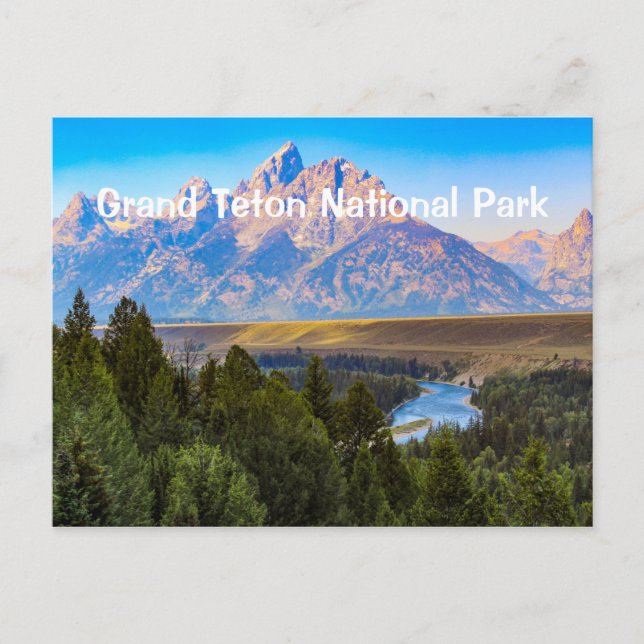 Grand Teton Postcard (Front)