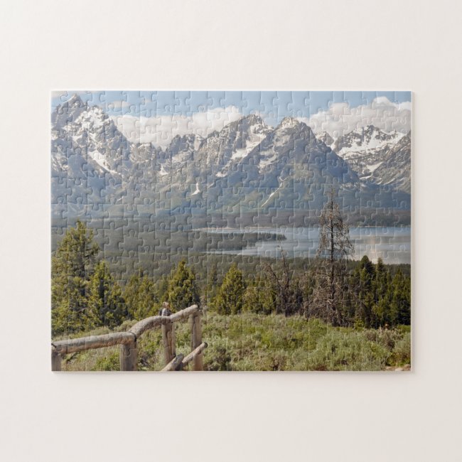 Grand Teton Scenic Landscape Puzzle