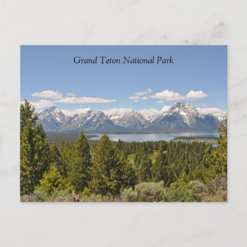 Grand Teton Scenic View Postcard by SjasisDesignSpace at Zazzle