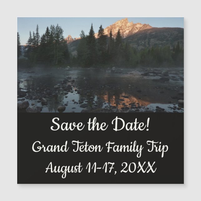 Grand Teton Sunrise at Cottonwood Creek (Front)