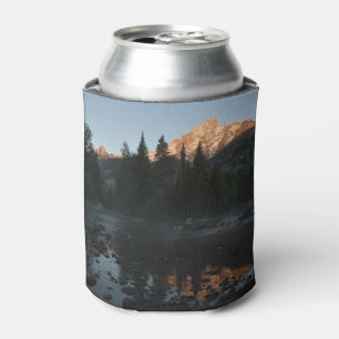 Grand Teton Sunrise at Cottonwood Creek Can Cooler