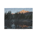 Grand Teton Sunrise at Cottonwood Creek Fleece Blanket