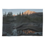Grand Teton Sunrise at Cottonwood Creek Kitchen Towel