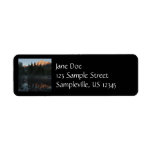 Grand Teton Sunrise at Cottonwood Creek Label