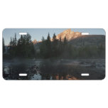Grand Teton Sunrise at Cottonwood Creek License Plate