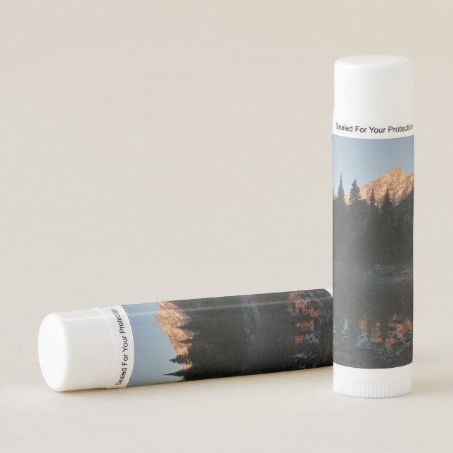 Grand Teton Sunrise at Cottonwood Creek Lip Balm (Front)
