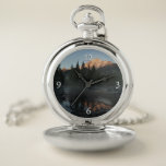Grand Teton Sunrise at Cottonwood Creek Pocket Watch