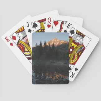 Grand Teton Sunrise at Cottonwood Creek Poker Cards