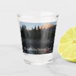 Grand Teton Sunrise at Cottonwood Creek Shot Glass