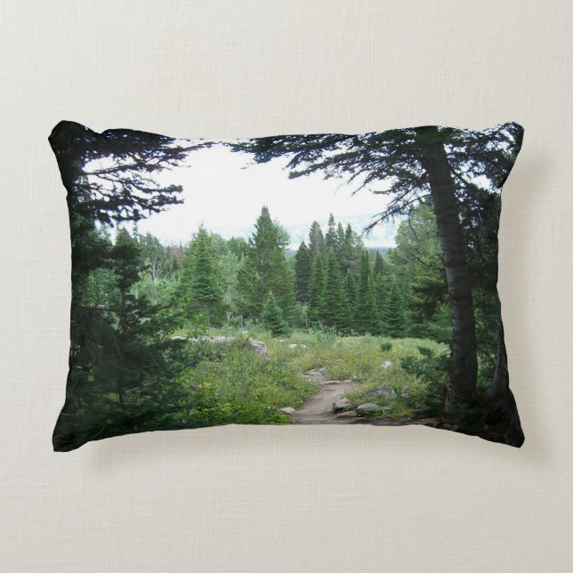 Grand Teton Trail Accent Pillow (Front)