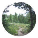Grand Teton Trail Classic Round Sticker