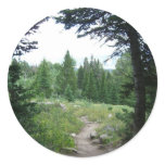 Grand Teton Trail Classic Round Sticker