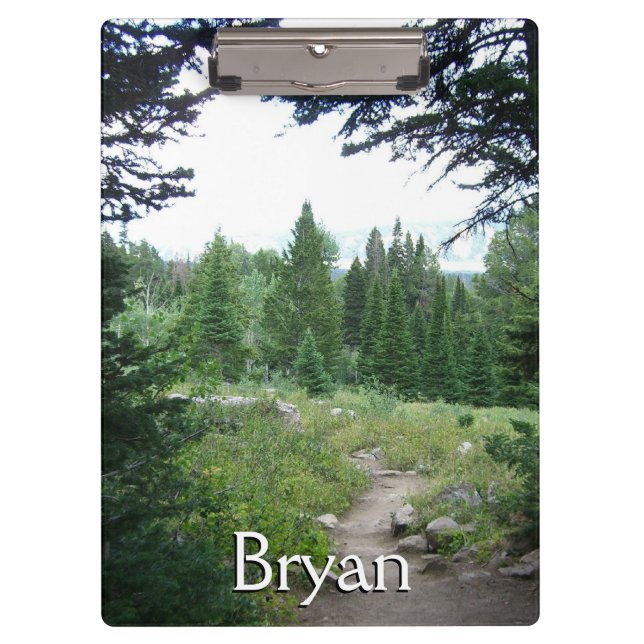 Grand Teton Trail Clipboard (Front)