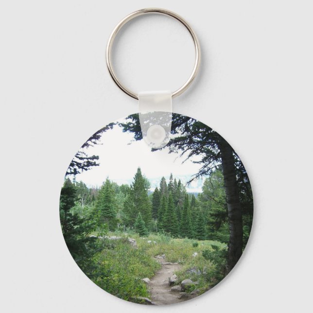 Grand Teton Trail Keychain (Front)