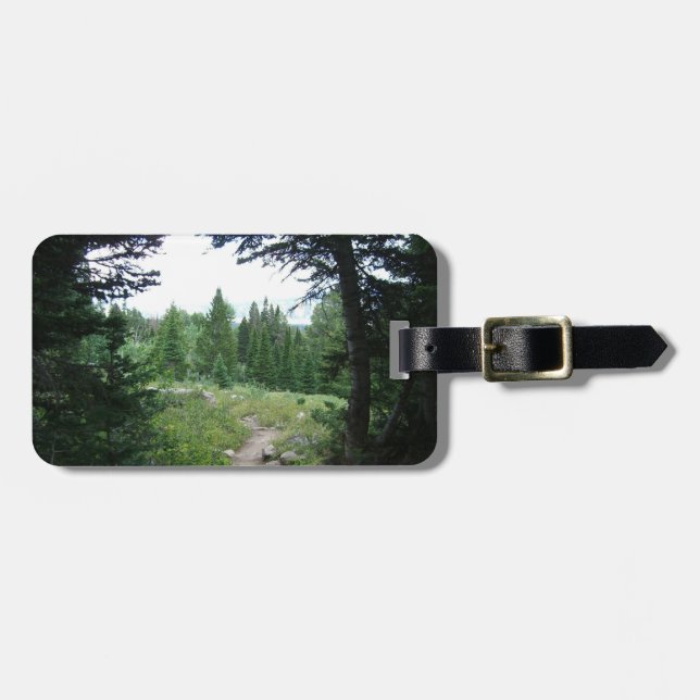 Grand Teton Trail Luggage Tag (Front Horizontal)