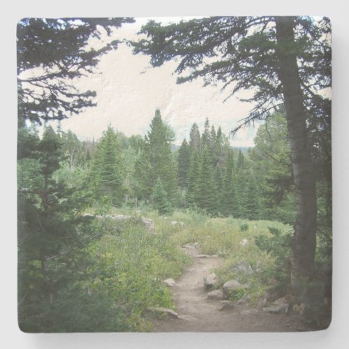 Grand Teton Trail Stone Coaster