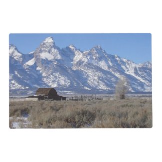 Grand Teton Winter Placemat