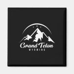 Grand Teton Wyoming Ski Resort Skiing Snowboarding Magnet