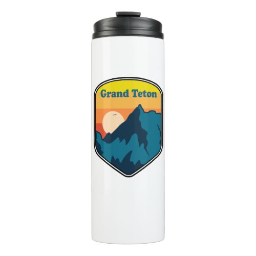 Grand Teton Wyoming Sunrise Thermal Tumbler