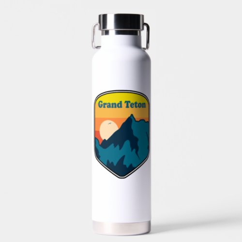 Grand Teton Wyoming Sunrise Water Bottle