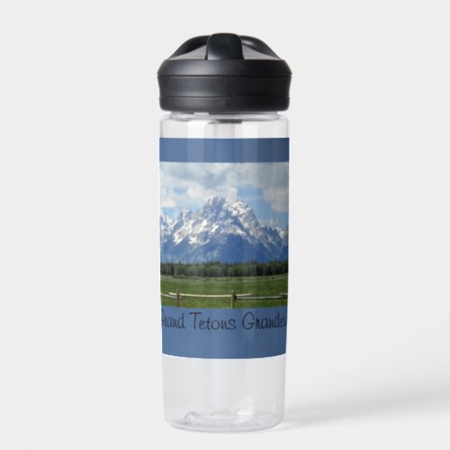 Grand Tetons Grandeur  Water Bottle