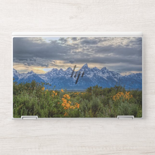 Grand Tetons HP Laptop Skin (Front)