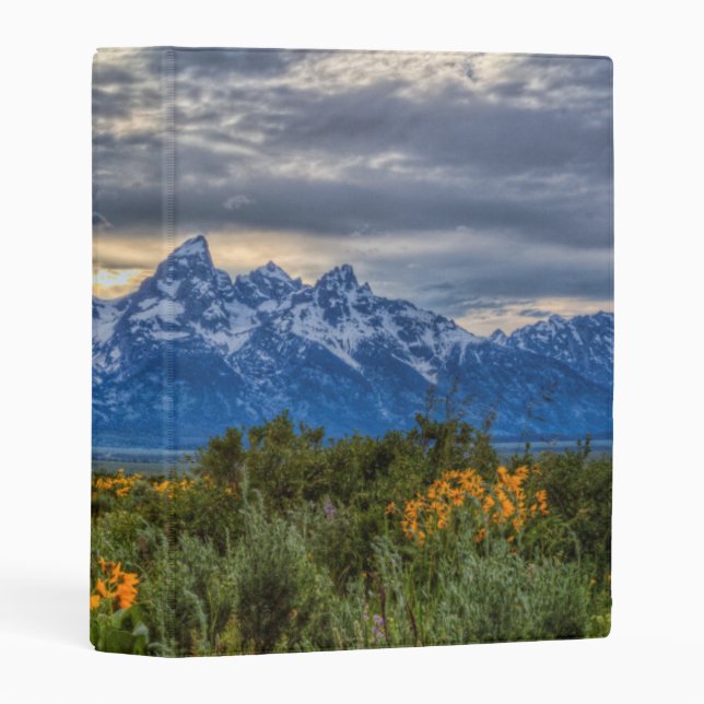 Grand Tetons Mini Binder (Front/Spine)