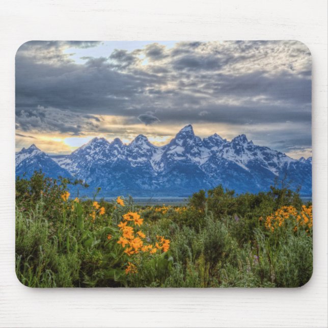 Grand Tetons Mouse Pad (Front)