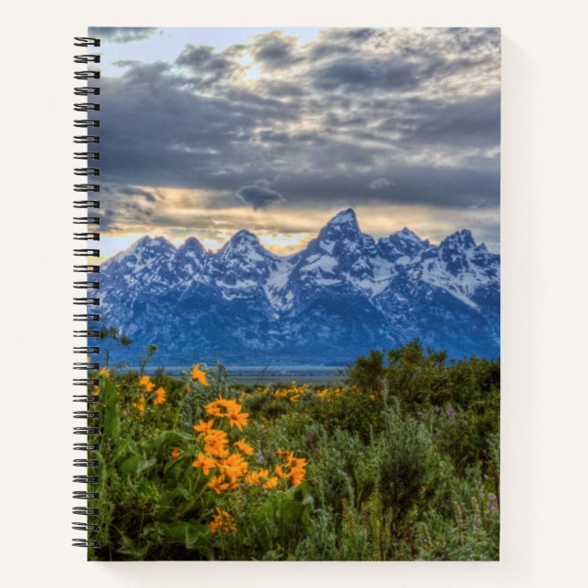 Grand Tetons Notebook (Front)