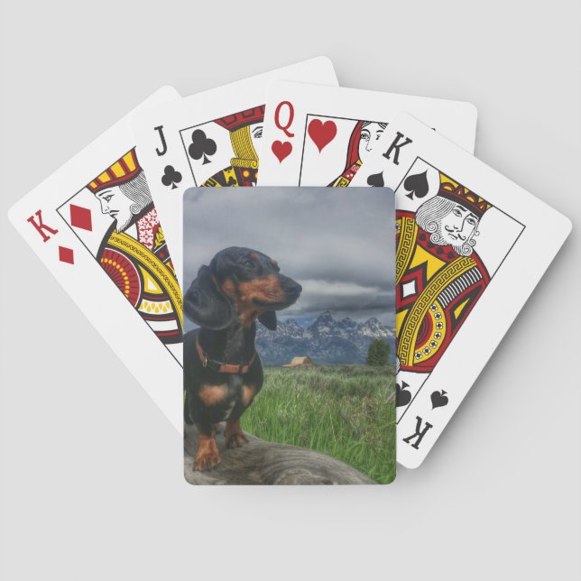 Grand Tetons Poker Cards (Back)